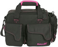 Allen Company Dolores Women's Compact Shooting Range Bag - Gun Storage Pouches for Handguns, Shooting Glasses, Gloves, Ear Protection, and Other Accessories - Black/Pink - 13" x 4.5" by AllenCompany-HuntingandShootingAccessoriesArcheryFishingandBackpacks