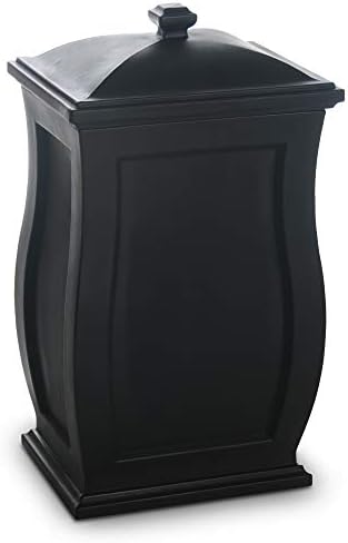 Mayne Mansfield Outdoor Storage Box, Deck Box for Patio, Black by Mayne