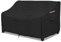 Okcool Heavy Duty Patio Sofa Cover, 100% Waterproof 3-Seater Outdoor Sofa Cover Fits up to 76W x 32.5D x 33H Inches, Lawn Patio Furniture Covers,Black by Okcool