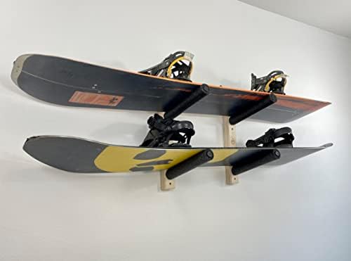 Pro Board Racks Snowboard Wall Rack Mount - Holds 2 Boards - Image 2
