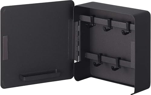 YAMAZAKI Home Tower Square Magnetic Key Cabinet - Keychain Holder Organizer - Steel by Unknown