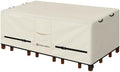 Porch Shield Waterproof Rectangular Patio Table Cover 108 x 70 inch, Beige by PorchShield