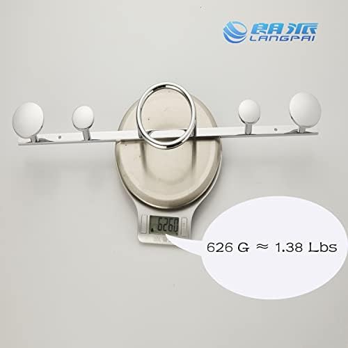 Coat Hooks for Wall Mounted Creative Modern Coat Rack Entryway Storage Hook Metal Row Hooks Hanging Robe & Towel Hooks Brass Polished Chrome Finished - Image 6