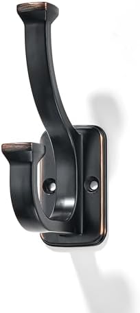 10 Pack 4-1/2inch Oil Rubbed Bronze Coat Hooks by CABDM