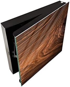 Concept Crystal 50 Keys Cabinet with Decorative Front Panel and Glass White Board KN06: Textures and Tiles 2 Series - Image 3