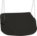 Porch Swing Cover 71Inch Waterproof 600D Oxford Hanging Outdoor Swing Cover Garden Hammock Patio Furniture Covers (Black, 71x28x(35-28) Inch) by YHINGG