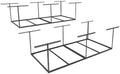 FLEXIMOUNTS 4x8 Overhead Garage Storage Rack, 2 Pack, Black by FLEXIMOUNTS