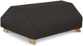 Picnic Table Cover Waterproof 70 / 72 Inch 600D Oxford Outdoor Table Cover with Bench Covers for Winter Black (6FT-70/72inch（Black）) by YHINGG