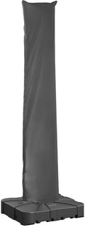 Patio Cantilever Umbrella Outdoor Waterproof Cover with Zippe by VEELVIEE