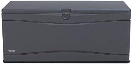 LIFETIME 60298 Heavy Duty Outdoor Storage Deck Box, 130 Gallon, Gray by Lifetime
