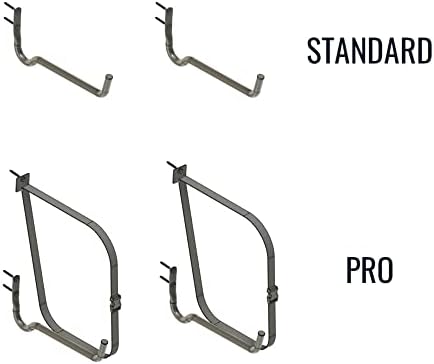StoreYourBoard Roanoke Kayak Storage Rack, Holds 100 lbs, Kayak Wall Mount Hooks, Kayak Rack for Garage, Space Efficient Indoor Kayak Holder, Solid Steel, Protective Padding - Image 2