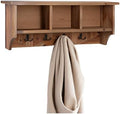 Alaterre Furniture Revive Wall Mounted Coat Rack, Natural, 36”x9”x14” by AlaterreFurniture