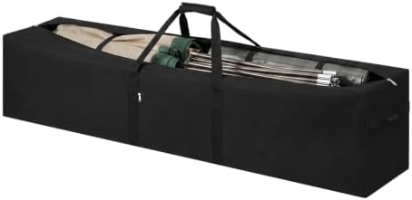 1 Pcs 70 x 18 x 12, 250 L Versatile Large Duffle Bag, Black by Hubeii