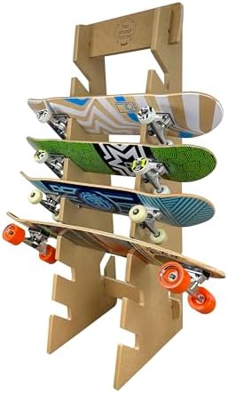 Skateboard & Longboard Floor Display Rack (The Pro) by Pro+Board+Racks