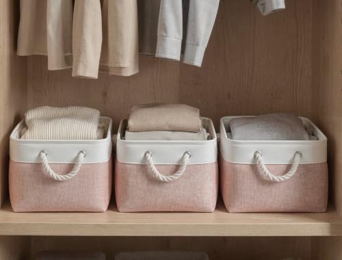 15.7x11.8x8.26 Inch Fabric Large Storage Bins with Handles 6 Pack - Image 3