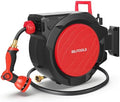 BILITOOLS Retractable Garden Water Hose Reel 5/8" x 50 ft Wall Mount by BILITOOLS