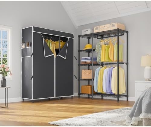 VIPEK V7C Portable Closet for Hanging Clothes Heavy Duty Rack with Cover - Image 3