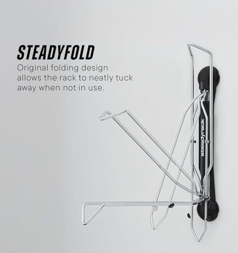 Steadyrack Swivel Bike Wall Mount, Vertical Bike Rack for Garage Storage - Image 5