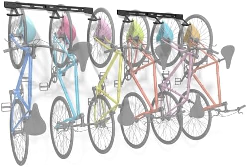 Koova Wall Mount Bike Rack | Steel Bike Mount | Adjustable Hangers | Easy Mount | USA Made by Koova