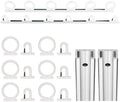 DU-BRO Fishing 1080 Trac-A-Rod Storage System, 2 ft, Silver/White by Unknown