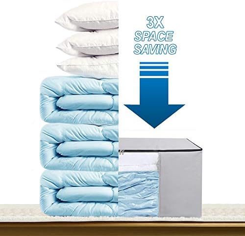 Vacuum Storage Bags, Cube Space Saver Bags, Bedding Space Saving Organizer - Image 3