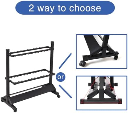 JOYWAVE Fishing Rod Holders,Aluminium Fishing Pole Holders,Portable Fishing Rod Rack,Holds Up to 24 Rods,Fishing Pole Vertical Ground Display Rack - Image 3
