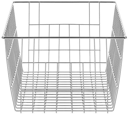 Slideep Farmhouse Wire Organizer Storage Bin Basket with Handles, Food Storage for Kitchen Cabinets, Pantry, Closet, Bedroom, Bathroom, Office 6 Pack - Image 2