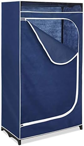 Whitmor Clothes Closet - Freestanding Garment Organizer with Sturdy Fabric Cover by Whitmor