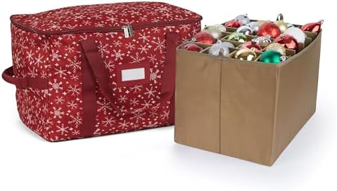 Covermates Adjustable Ornament Storage Bag, 19.25" W x 13" D x 12.5" H by Covermates