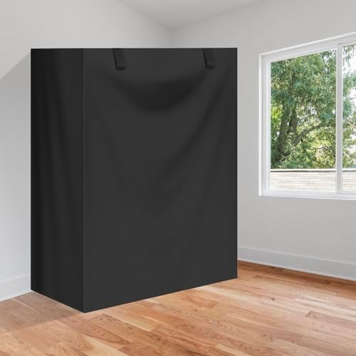 Storage Shelf Cover Waterproof Wire Rack Cover with Zipper 60"Lx24"Wx72"H - Image 2
