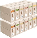 Sheet Organizers and Storage for Linen Closet, 12Pack Beige by ZenStorage