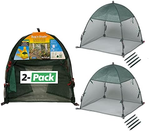 Nuvue Products 24200, 22" x 22" x 22", 2 Pack Bug ' n Shade Cover, Green by NuVueProducts