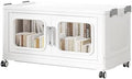 BROVIEW 150 Qt/38 Gal Stackable Storage Bins with Lids, 1 Pack, White by BROVIEW-EnjoytheArtofLife