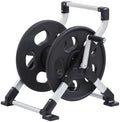 Liberty Garden 306 Explorer Floor or Wall Mount Hose Reel, Aluminum, Holds 150-feet of 5/8-Inch hose, Silver/Black by LibertyGardenProducts