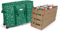 Covermates Rolling Adjustable Ornament Storage Bag, 25.5"W x 13"D x 18.5"H by Covermates