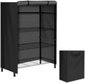 Storage Shelf Cover Waterproof Wire Rack Cover with Zipper 36"Lx14"Wx54"H by CATOTEL