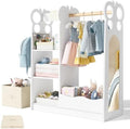 BlueWood Dress Up Storage Kids Wardrobe with Mirror, Toddler Costume Closet by BlueWood