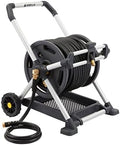Gorilla Mobile Aluminum Garden Hose Reel, 225 Ft, Zero-Rust, No-Leak Brass by GorillaCarts