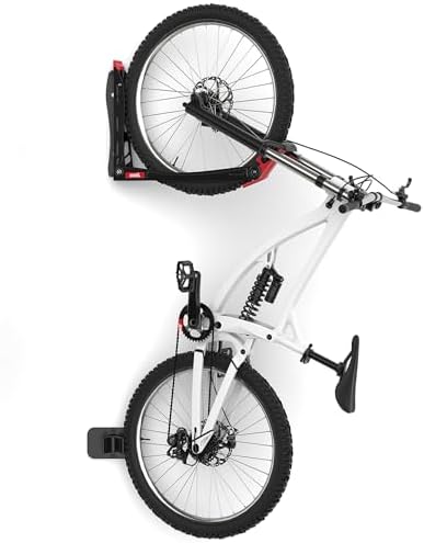 TORACK BIKEPAL No Lifting Swivel Bike Racks, Wall Mount Bike Holder, 1-Pack by TORACK