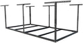 FLEXIMOUNTS 4x8 Overhead Garage Storage Rack, Without Decking, Black by FLEXIMOUNTS