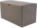Plastic Development Group Outdoor Deck Box, Soft Close, Driftwood, 130 Gal by PlasticDevelopmentGroup