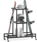 Standing Ski Storage Rack by Unknown