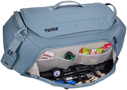 Thule RoundTrip 80L Duffel - Storage compartments to Organize and Protect Gear - Boot Bag for ski and Snowboard Travel - Soft Pocket for Goggles and Helmet - Dry Bag Included - Image 4