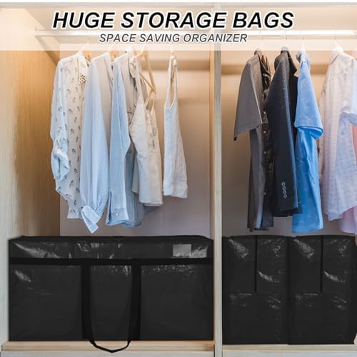 Windyun 4 Pack 98 Gallon Extra Large Moving Bags XXL Heavy Duty Storage Bag - Image 6