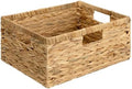 GRANNY SAYS Wicker Baskets with Handles,Large Wicker Storage Baskets,1-Pack by GRANNYSAYS
