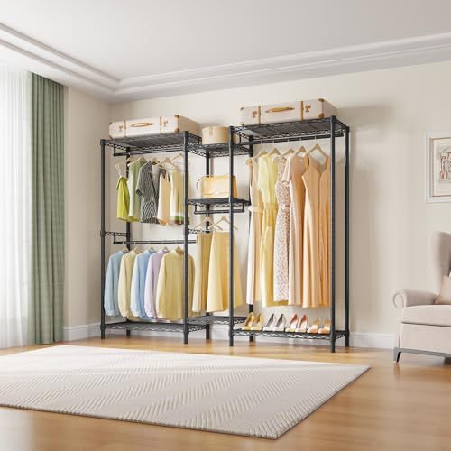 VIPEK Classic V6 Medium Heavy Duty Clothes Rack, Dynamic Closet System - Image 4