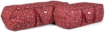 Covermates Christmas Tree Storage Bag, Red Snowflake by Covermates