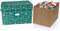 Covermates Adjustable Ornament Storage Box, 19.25" W x 13" D x 12.5" H by Covermates