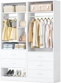 Besiost Closet Systems with 5 Drawers, Closet Organizer System by Besiost