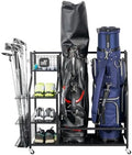 Mythinglogic Golf Bag Storage Organizer for Garage, Multiple Capacities by Mythinglogic